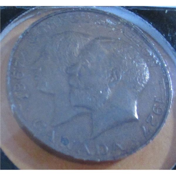 1927 UNCIRCULATED CONFECERATION KING EDWARD VI & QUEEN ELIZABETH II VISIT TO CANADA