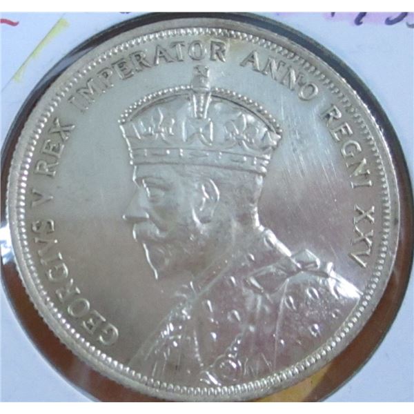1935 KING GEORGE V CANADA SILVER DOLLAR