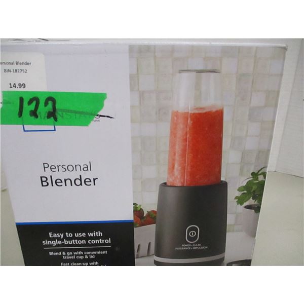 SHELF PULLS (AS IS):  MAINSTAY PERSONAL BLENDER