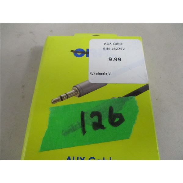 SHELF PULLS (AS IS):  3.5 MM AUX. CABLE