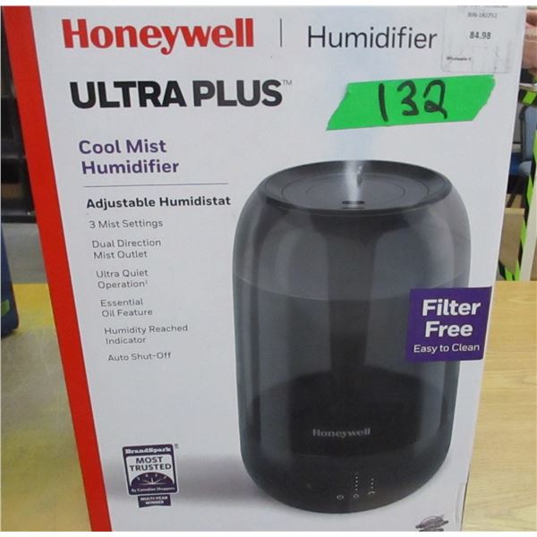 SHELF PULLS (AS IS):  HONEYWELL COOL MIST HUMIDIFIER