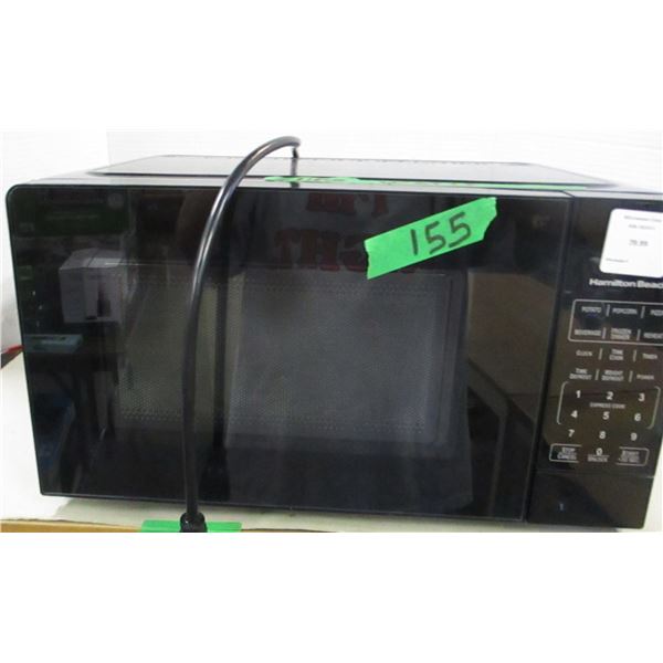 SHELF PULLS (AS IS):  HAMILTON BEACH 1100 WATT MICROWAVE