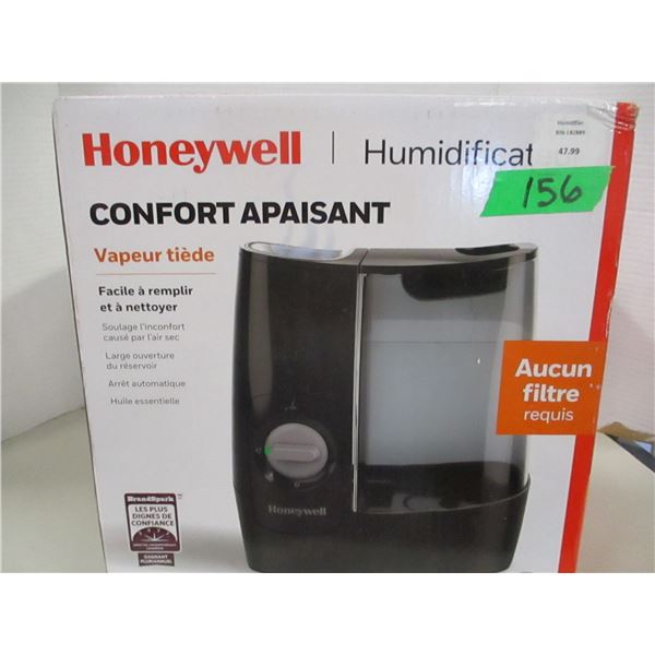 SHELF PULLS (AS IS):  HONEYWELL WARM MIST HUMDIFIER