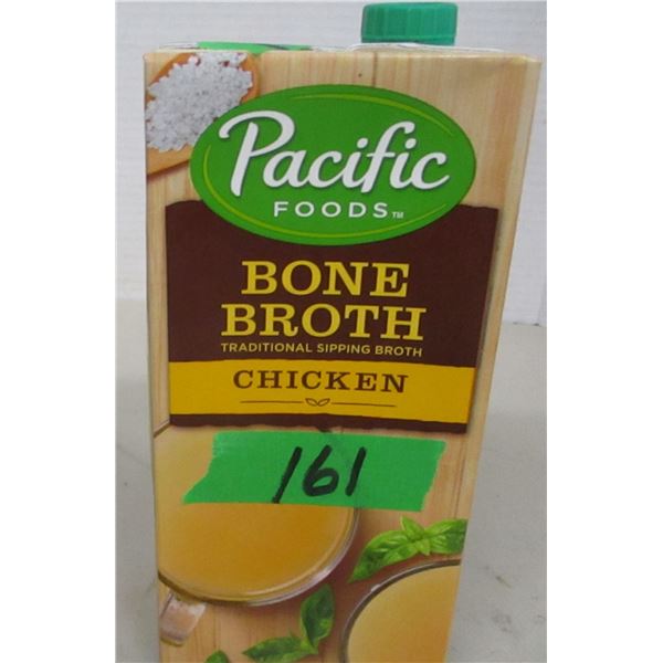 FREIGHT DAMAGE (AS IS):  CHICKEN BROTH (1L) - CARTON