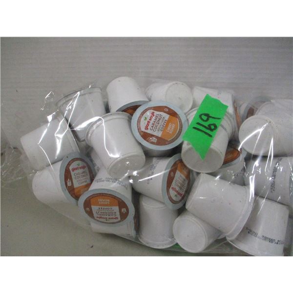 FREIGHT DAMAGE (AS IS):  COCONUT CARAMEL COFFEE (50 K-CUPS) - BAG