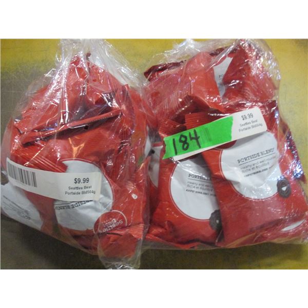 FREIGHT DAMAGE (AS IS):  SEATTLE BEST COFFEE (APPROX 25 PACKAGES) - BAG