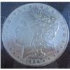 Image 2 : 1884 CARSON CITY USA SILVER DOLLAR (NOT TESTED - AS IS - SILVER CONTENT NOT VERIFIED)