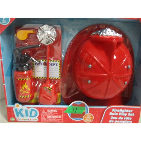 SHELF PULL (AS IS):  FIREMAN SET TOY