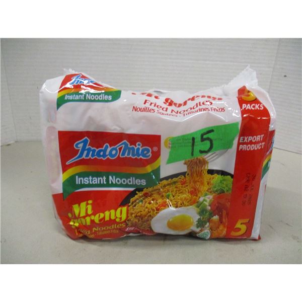 FREIGHT DAMAGE (AS IS):  INDOMIE INSTANT NOODLES (5 PACKAGES)