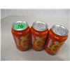 Image 1 : NEW:  ORANGE SODA POPPI DRINK - 3 CANS