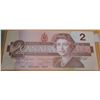 Image 2 : 1986 CANADA BIRD SERIES LAST $2 BILL