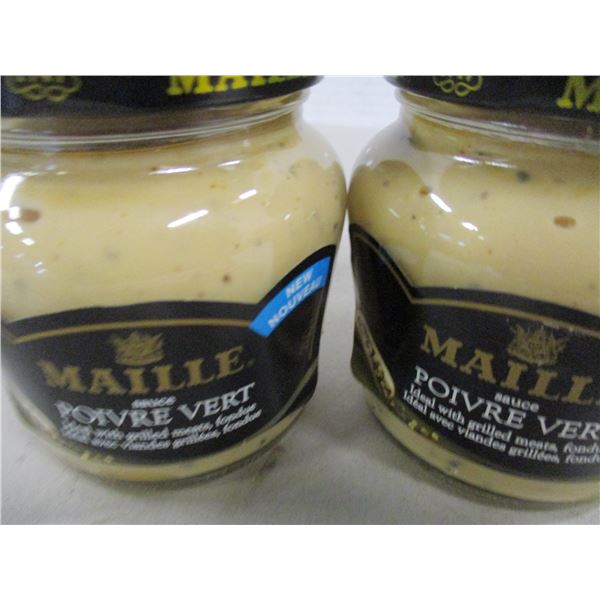 FREIGHT DAMAGE (AS IS):  MAILLE PEPPER SAUCE (200 ML) - 2 JARS
