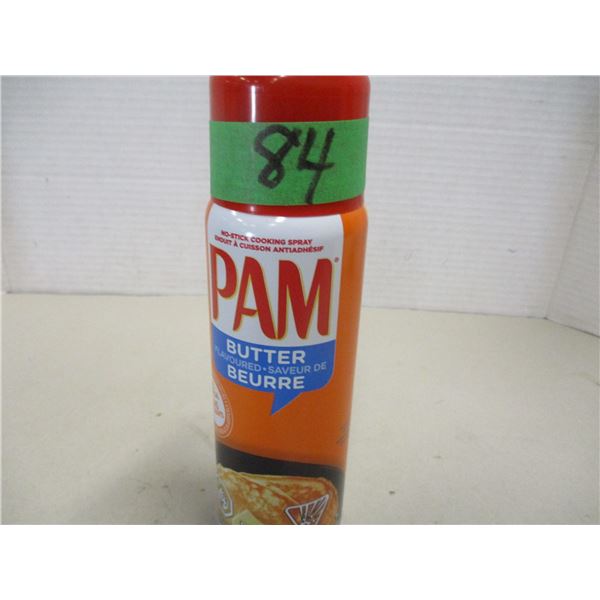 FREIGHT DAMAGE (AS IS):  PAM BUTTER FLAVOR COOKING SPRAY (141G) - CAN