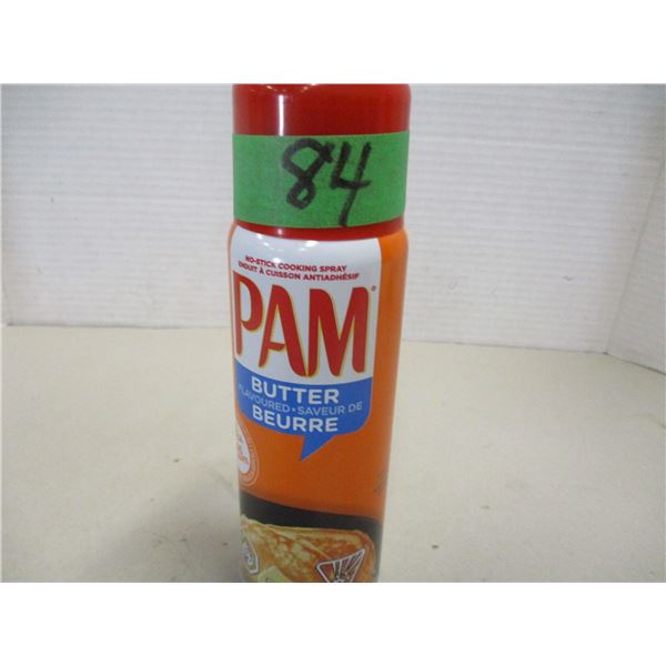 FREIGHT DAMAGE (AS IS):  PAM BUTTER FLAVOR COOKING SPRAY (141G) - CAN