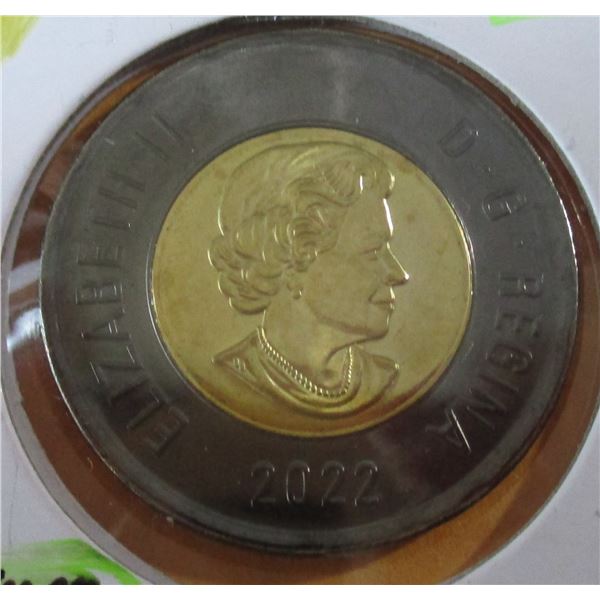 2022 PROOF CANADA MEMORY OF QUEEN ELIZABETH II DOLLAR