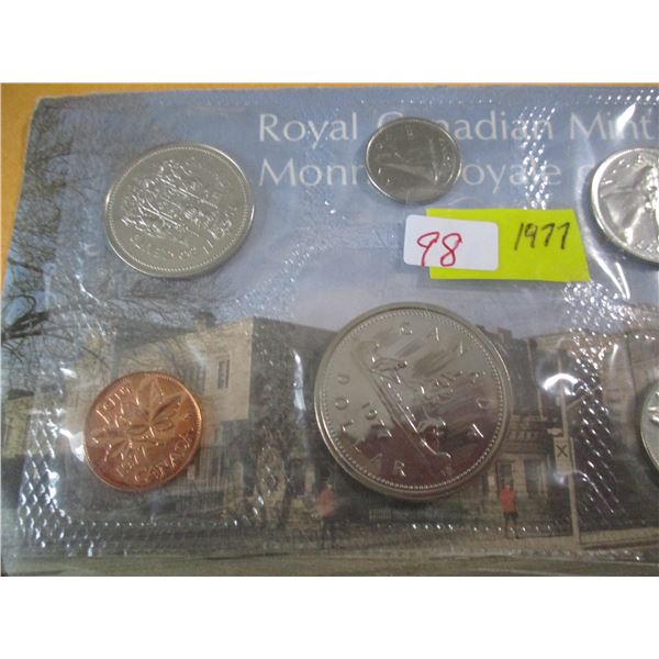 1977 PROOF CANADA MINT SEALED COIN SET