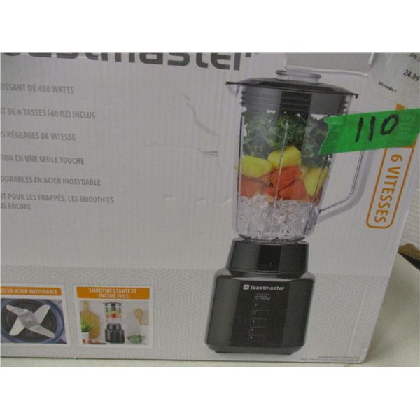 FREIGHT DAMAGE (AS IS):  TOASTMASTER 6 SPEED BLENDER