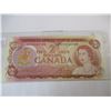 Image 1 : 1974 UNCIRCULATED MULTI COLORED LAST OF CANADA $2 BILLS