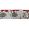 Image 3 : 1937, 1946 & 1954 CANADA NICKELS