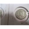 Image 6 : 1937, 1946 & 1954 CANADA NICKELS