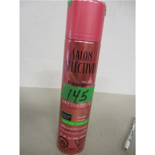 SHELF PULLS (AS IS):  DRY SHAMPOO (345 ML)