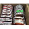 Image 2 : SHELF PULLS (AS IS):  BOX C/W ASSORTED COOKIE TINS