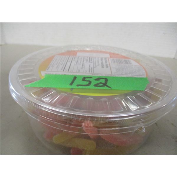 SHELF PULLS (AS IS):  SOUR WORMS CANDY (500G) -TUB
