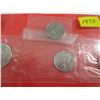 Image 1 : 1973 CANADA PARTIAL MINT SEALED COIN SET