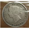 Image 2 : 1893 CANADA VICTORIAN SILVER FIVE CENT