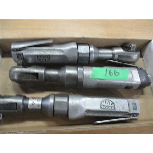 3 - 3/8" AIR RATCHETS (2 MAC & 1 INGERSOLRAND)