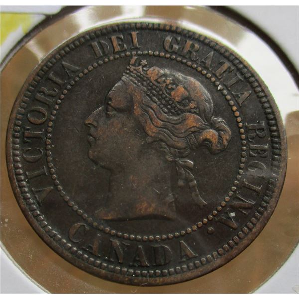 1881 H CANADA VICTORIAN LARGE PENNY