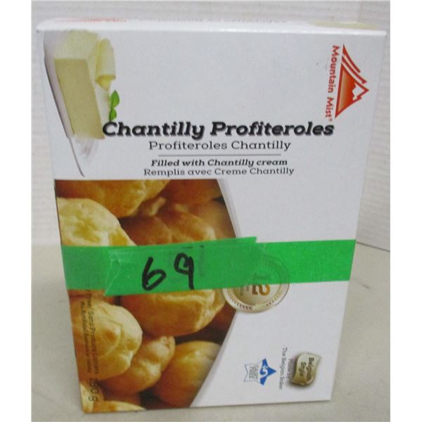 FROZEN:  CHANTILLY CREAM FILLED CAKES (180G) - BOX