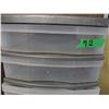 Image 2 : ESTATE:  5 DRAWER PLASTIC STORAGE UNIT (GREY & CLEAR) (APPROX. 36" HIGH)
