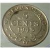Image 1 : 1945 AU NEWFOUNDLAND SILVER FIVE CENT
