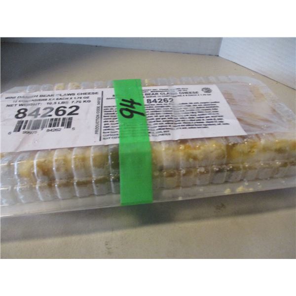 FROZEN:  MINI DANISH BEAR CLAW C/W CHEESE (1.5 LBS)