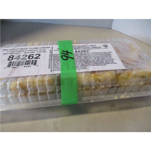 FROZEN:  MINI DANISH BEAR CLAW C/W CHEESE (1.5 LBS)