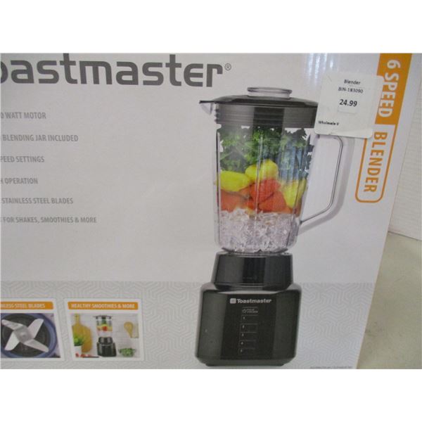 STORE RETURN (AS IS):  TOASTMASTER BLENDER
