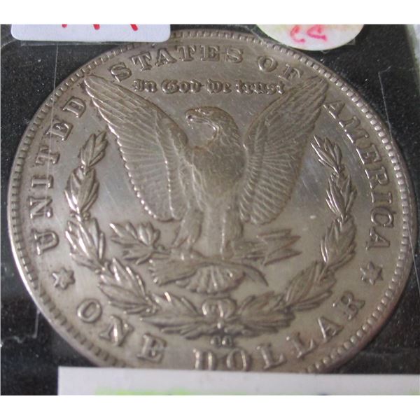 1881 CARSON CITY USA SILVER DOLLAR (NOT TESTED - AS IS - SILVER CONTENT NOT VERIFIED)