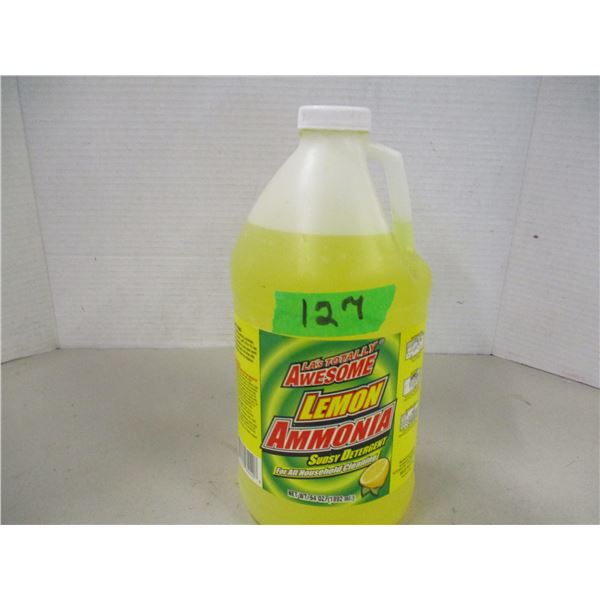 FREIGHT DAMAGE (AS IS):  LEMON AMMONIA SUDSY DETERGENT - BOTTLE
