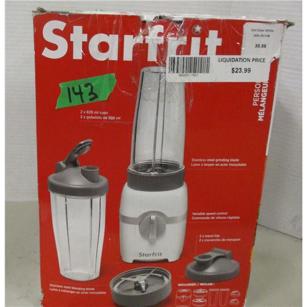 STORE RETURN (AS IS):  STARFRIT BLENDER