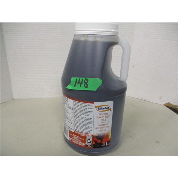 FREIGHT DAMAGE (AS IS):  KOREAN BBQ SAUCE (4 L) - JUG