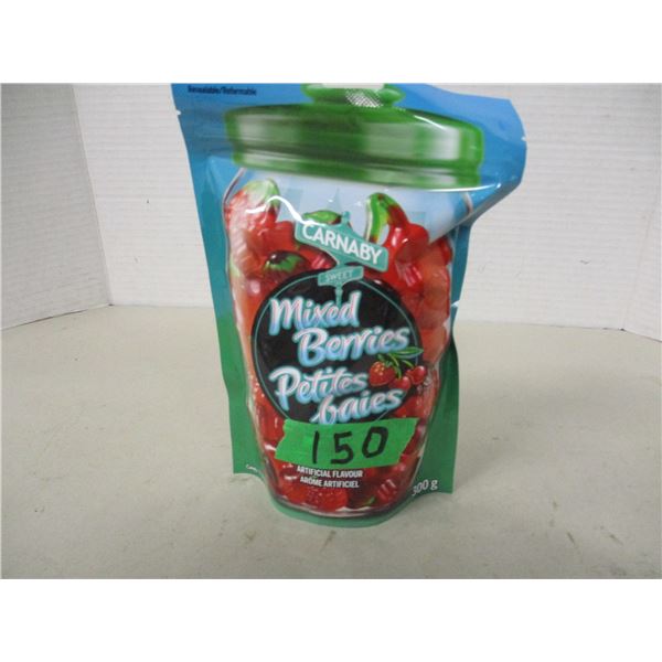 FREIGHT DAMAGE (AS IS):  MIXED JUBE BERRY CANDY (300G) - BAG
