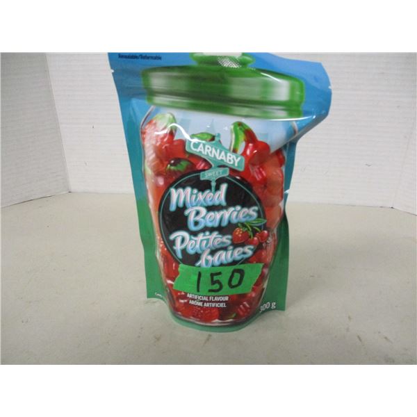 FREIGHT DAMAGE (AS IS):  MIXED JUBE BERRY CANDY (300G) - BAG