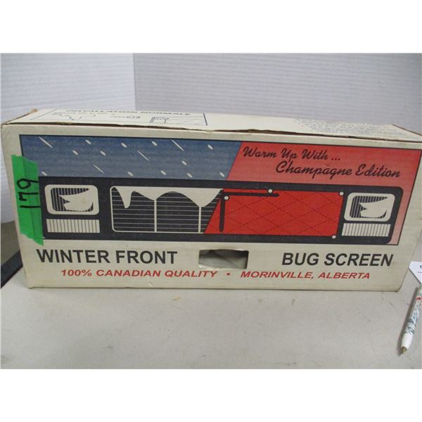 BUG SCREEN & WINTER FRONT