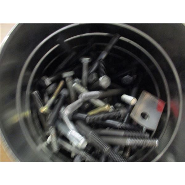 PAIL C/W NAILS, ETC