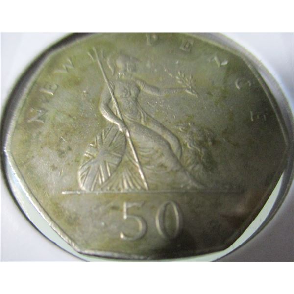 1976 UNITED KINGDOM NEW PENCE