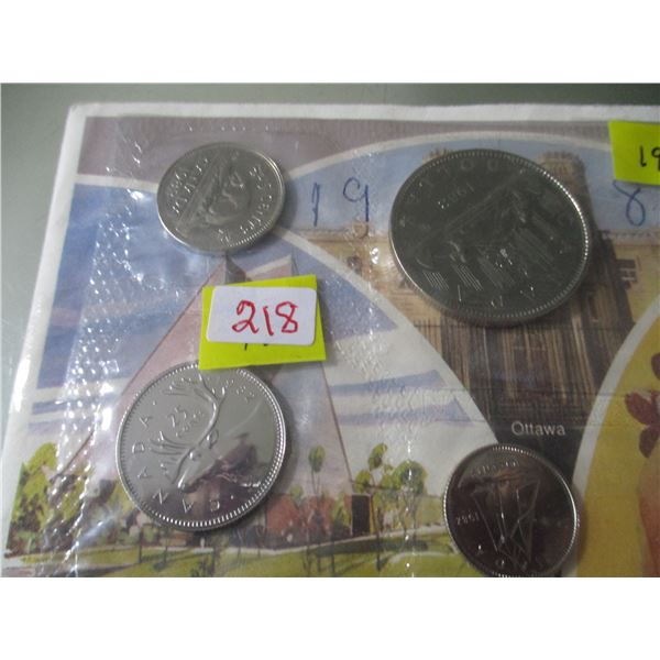 1982 PROOF CANADA MINT SEALED COIN SET