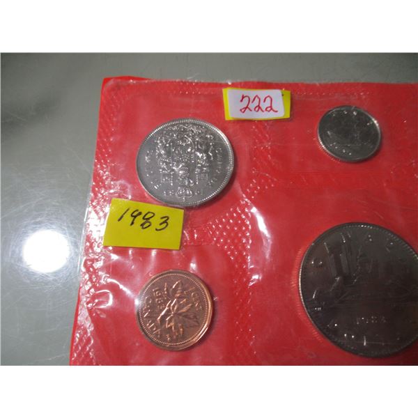 1983 PROOF CANADA MINT SEALED COIN SET