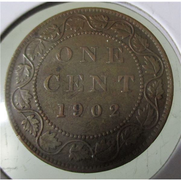 1902 KING EDWARD VII CANADA LARGE PENNY