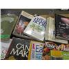 Image 5 : BOX C/W GLOVES, BOOKS, COOKBOOKS, ETC